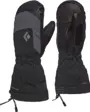 Svarte isolerte votter fra Black Diamond, modellen Mercury Mitts, produktbilde